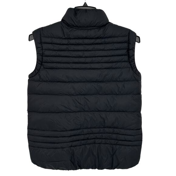 Vintage y2k Mens Black Nike Goose Down Fill Full Zip Puffer Vest Sz M 854757-010 - Picture 6 of 9